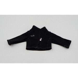 American Girl Doll Isabelle Dance Jacket GOTY Black Silver Embroidered Zipper